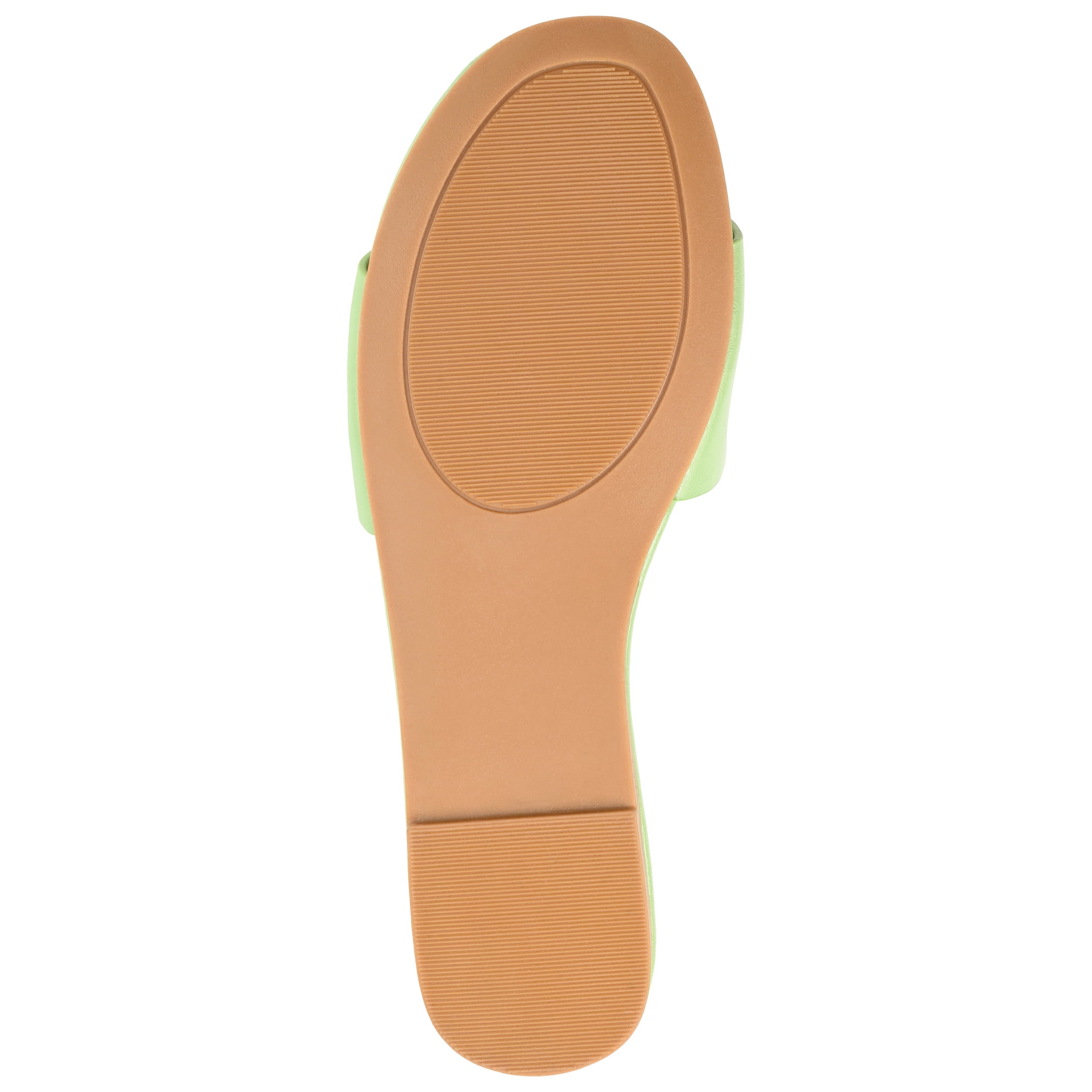 Journee Womens Clair Slide Low Block Heel Sandals