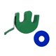 thumbnail image 4 of Dispositivo de giro para pacientes, de piel sintética, resistente al agua, para enfermería, almohada de giro. Verde con anillo, 4 of 9