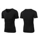 thumbnail image 5 of Camisas de Manga Corta de los Hombres Color Sólido Secado Deporte Tren Cuello en V, Spandex de Poliéster Ligero para el Ejercicio Y el Uso Diario, 5 of 9