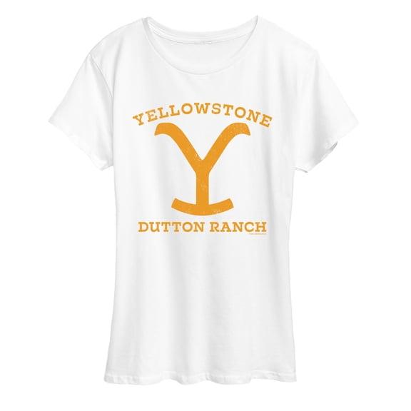 Yellowstone - Yellow Logo Short Sleeve Graphic T-Shirt
