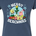 thumbnail image 3 of SpongeBob SquarePants - Merry Beachmas - Juniors Fitted Graphic T-Shirt, 3 of 6