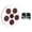 White, variant on S SERENABLE Music Boxing Machine Reaction Target RGB Lighted Wall Mounted Boxing Trainer Black and Blue Light