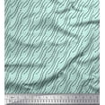 thumbnail image 1 of Soimoi Green Moss Georgette Fabric Dot Abstract Print Fabric by the Yard 42 Inch Wide, 1 of 3