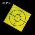 thumbnail image 3 of Uxcell 60 Pcs Feuille Réflecteur d'Inventaire 40x40mm Auto-Adhésive Cible d'Inventaire Verte, 3 of 6