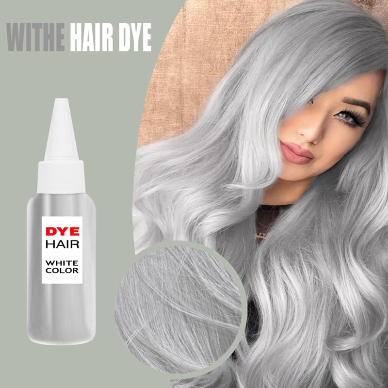 Hair Dye Long Lasting Safe Liquid Fast Dyeing Beauty Tool For Home Use  Light Gray Color Hair Dye Cream Hair Wax Hair Color 