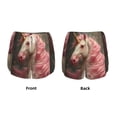 thumbnail image 5 of Haiem Haired White Horse Women's 2 in 1 Running Shorts - Lightweight Athletic Workout Gym Yoga Breathable Sports Shorts Liner with Phone Pockets-X-Large, 5 of 9