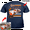 Navy, variant on Dirt racing Personalized T-shirt, Dirt track racing custom photo, name & number t-shirt,father's day Xmas gift for Dirt track racers Print on the back (BK395)