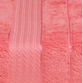 thumbnail image 6 of Melissa Linen Luxury Bath Towels Set of 6  - Bath Towels, Hand Towels, and Washcloths for the Bathroom – Coral Pink, 6 of 6
