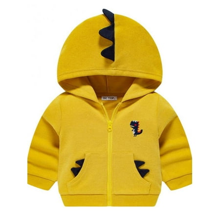 

KARLSITEK Toddler Boys Dinosaur Sweatshirts Cartoon Winter Long Sleeve Kids Sport Outdoor Pullover Tops
