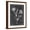 Brown Frame, variant on Art.com Slate Floral IV Art Print by Ethan Harper, 12" x 16"