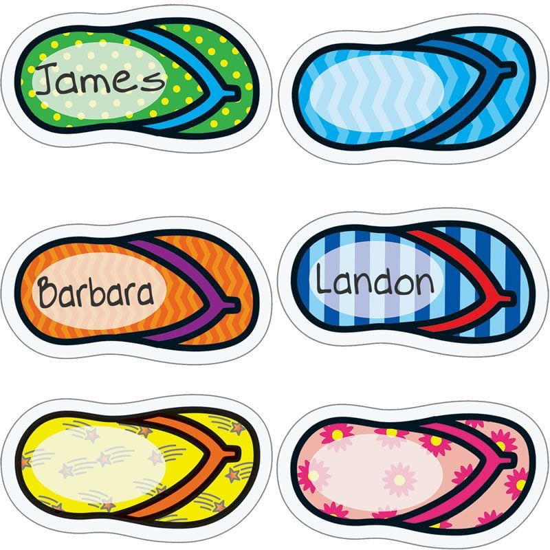 Student Name Flip Flop Magnets Walmart Student Name Flip Flop Magnets Walmart