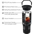thumbnail image 2 of Gothic Tumbler with Handle 30oz Goth Water Bottle Cup Black Moon Tumbler Vacuum Insulated Gothic Goth Gifts for Women Men, 2 of 6