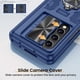 thumbnail image 4 of Funda VEGO para Samsung Galaxy Z Fold 4 con cámara deslizante, color azul, 4 of 8