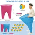 thumbnail image 6 of 16 PCS Granny Pants Yard Game for Kids Adults, Oversized 2-Pack Pants With 10 Color Balls and 2 Air Pumps, Outdoor Tossing Games For Family Friend Groups Carnival Party Reunion Gathering, 6 of 7