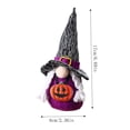 thumbnail image 3 of Yeciiwht Halloween Gnomes Plush Decor, Cute Faceless Gnomes Figurines Halloween Decoration, Soft Stuffed Toy Halloween Decor for Party, Home Decor, 3 of 6