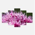 thumbnail image 2 of Vue de Gros Plan de Petites Fleurs Roses - Grande Toile d'Art Mural Floral, 2 of 3
