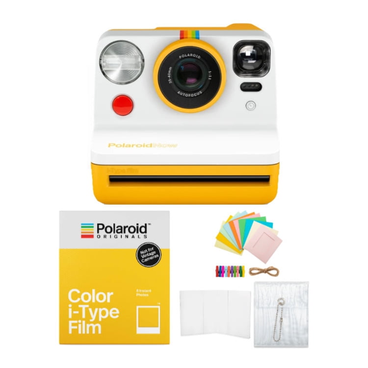 Polaroid Originals Now Viewfinder iType Instant Camera (Yellow) Film