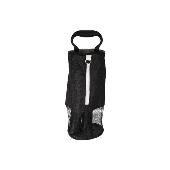 Naiovety Recogedor de pelotas de golf Retriever Artefacto Cremallera plegable Amplia aplicación FoldingPickers Accesorios para exteriores Pick Deportes y aire libre