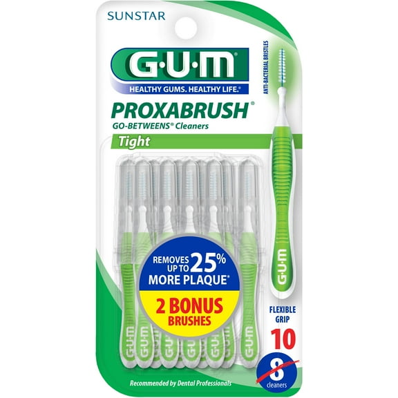 Gum Tight Proxabrush Go-Betweens Cleaners, 10 count