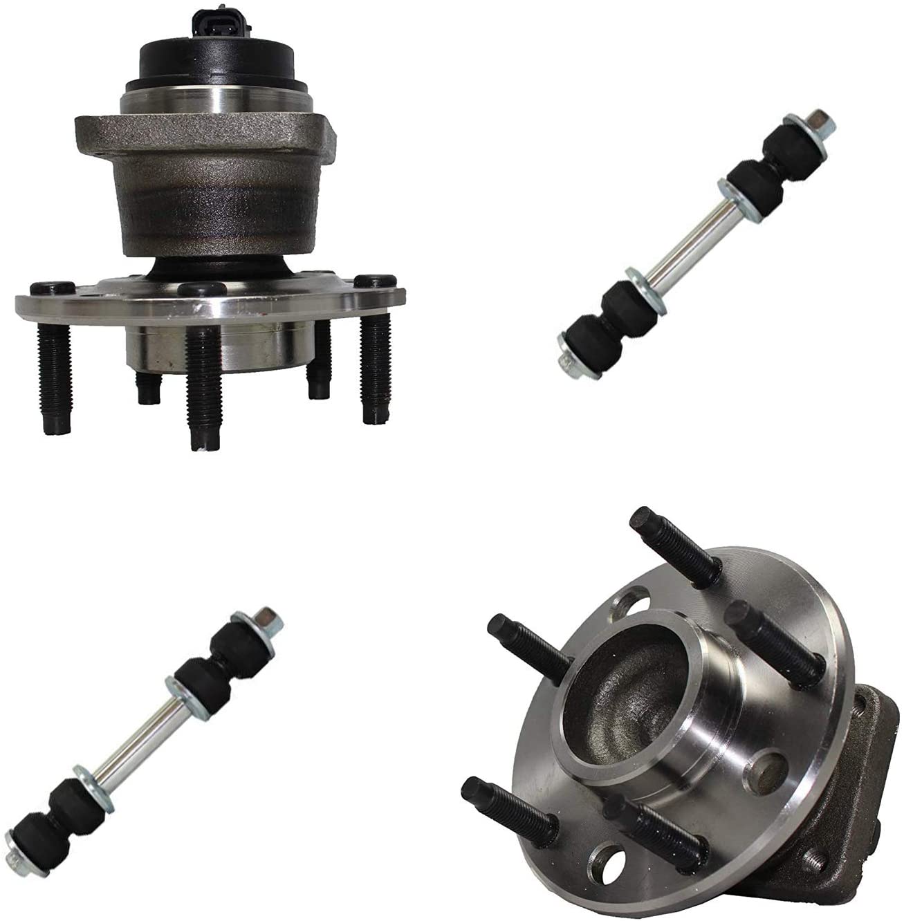 Detroit Axle Front Wheel Hub Bearing Sway Bar Link for 19932002