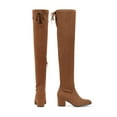 thumbnail image 2 of Dream Pairs Women's Over-The-Knee Boots Chunky Heel Stretch Boots for Sexy Fall Style, 2 of 6