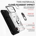 thumbnail image 3 of Estuche GANGXUN para iPhone 7/8, soporte giratorio 360°, estilo mecánico y magnético, 3 of 5