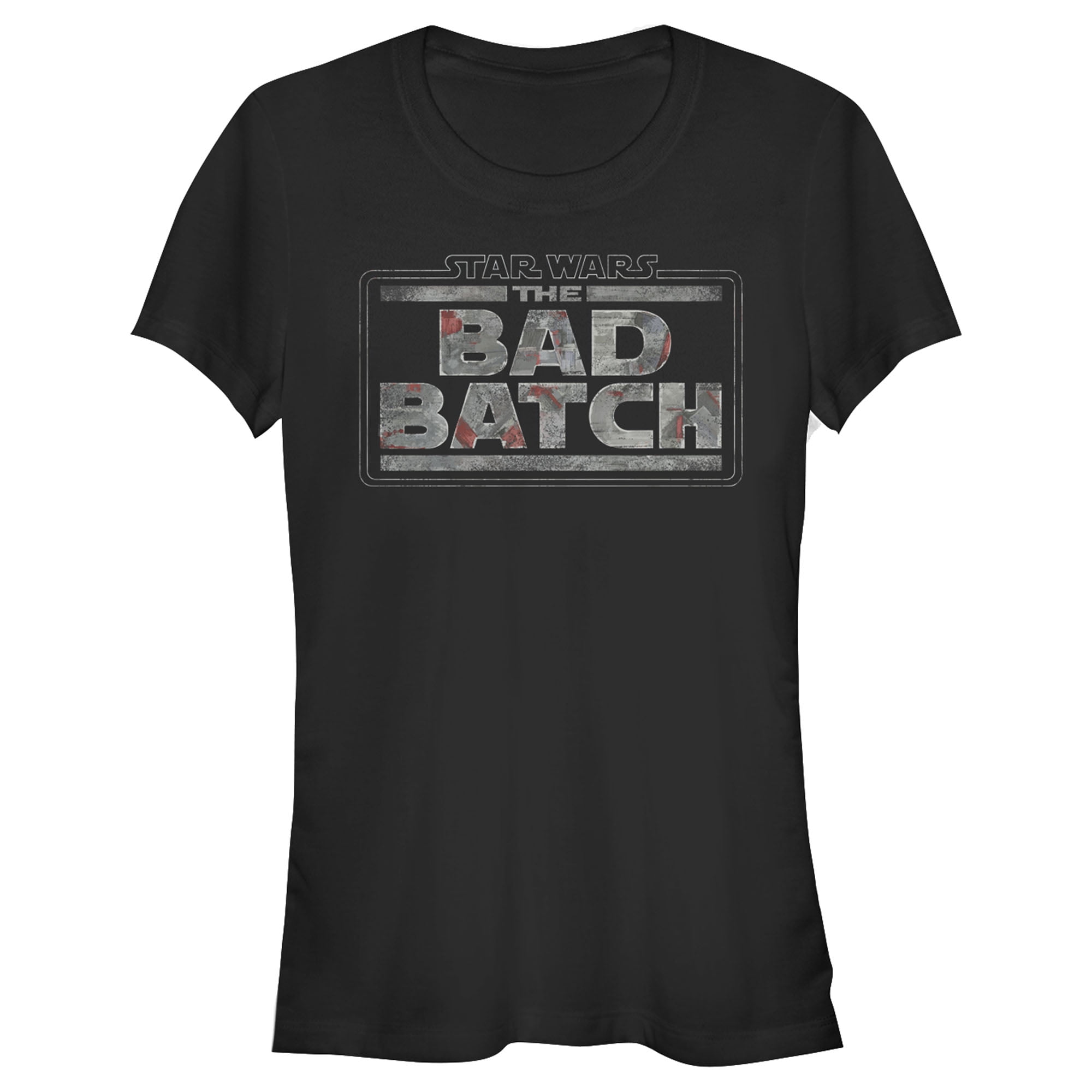 Star Wars: The Bad Batch - Junior's Star Wars: The Bad Batch Logo T-Shirt - Walmart.com