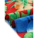 thumbnail image 5 of Falda Tropical Floral Ruffle Envolvente con Lazo para Mujer INSPIRE CHIC Rojo S, 5 of 6