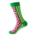 thumbnail image 2 of Novelty Colorful Food Pattern Crew Socks, Fun Cartoon Printed Fashion Mid Calf Socks for Men Women Daily Matching D, 2 of 3