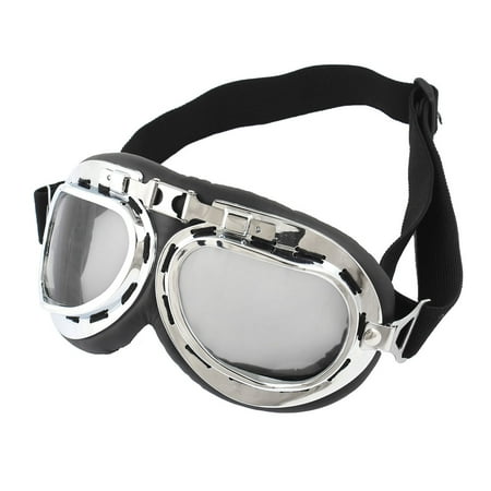 Winter Cycling Goggles Unique Bargains Winter Clear Gray Lens Cycling Outdoor Protective Glasses Anti Fog Ski Goggles ()
