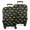 Cartoon Construction Vehicles, variant on Cartoon Traffic Vehicles Signs Black Pattern Luggage Cover Fashion Suitcase Cover Baggage Covers Fit 25-28 Inch Luggage (Go Travel)