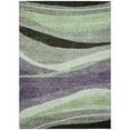 thumbnail image 2 of Addison Rugs Chantille Indoor/Outdoor Transitional Swirls Purple Washable Rectangle Rug, 9' x 12', 2 of 6