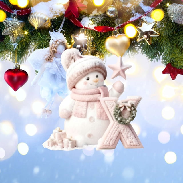Christmas Tree Decorations Fidget Crochet Kit Christmas Tree Diy Craft with Box Christmas Decorations for The Home