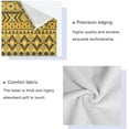 thumbnail image 4 of GZHJMY Towel Set of 3,Boho Pattern Tribal Ethnic Motifs 1 Bath Towel, 1 Towel, 1 Small Square Towel, Strong Soft and Compact Absorbent Yoga Gym Hotel Excellent Choice., 4 of 7