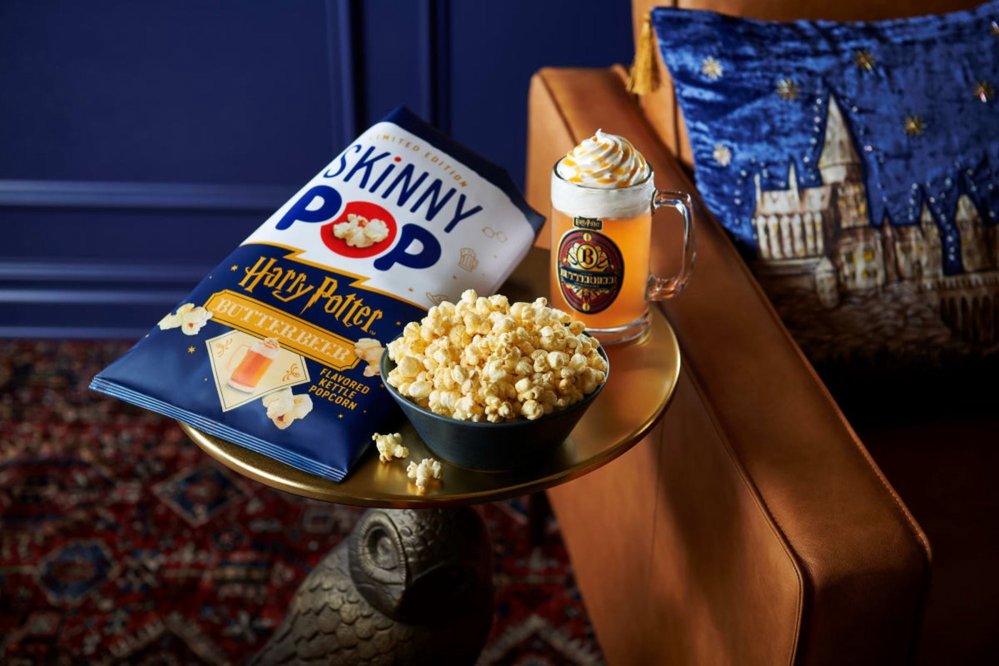 SKINNYPOP Harry Potter Butterbeer Flavored Kettle Popcorn, 5.3 oz Bag