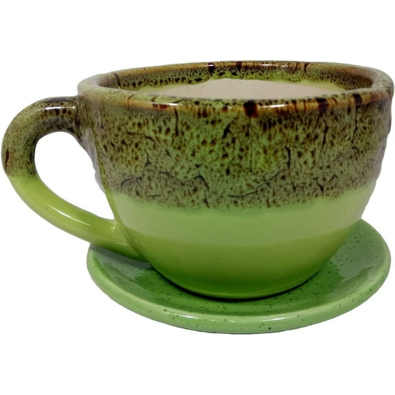 India Meets India Handicraft Ceramic Flower Pots Ceramic Planter Plant Pots Indoor Outdoor Planter, Best Gifting, Made by Awarded Indian Artisans