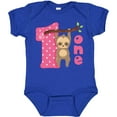 thumbnail image 3 of Inktastic Pink Sloth 1st Birthday Girls Baby Bodysuit, 3 of 5