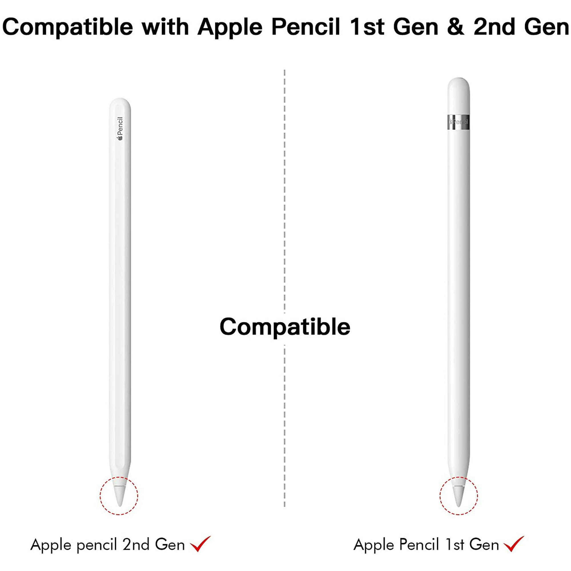 Replacement Tips Compatible with Apple Pencil 2 Gen iPad Pro
