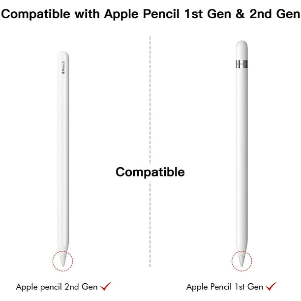 4 Pack Conseils de Remplacement pour Apple Pencil 1st Gen & 2nd