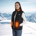 thumbnail image 2 of SNOW DEER Heated Vest for Women Men, Heated Jacket Clothing with Battery Pack Included Electric Heating for Hunting Fishing, 2 of 6