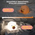 thumbnail image 2 of paquete de lindas luces de noche para niños, luz de noche de guardería blanda de silicona Kawaii VicoPig para regalo de niña, lámpara LED portátil recargable con sensor táctil para adolescentes, 2 of 5