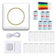 thumbnail image 2 of Portable Thermal Photo Printer 203DPI Resolution Wireless Mini Printer with 11 Rolls Thermal Paper for Photos Labels Lists, 2 of 7