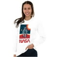thumbnail image 4 of NASA Landed on the Moon Astronaut Long Sleeve TShirt Men Women Brisco Brands M, 4 of 6