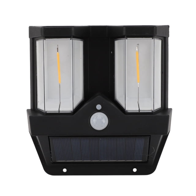 Lámpara De Pared Al Aire Libre, Impermeable Ampliamente Utilizada 2 Lámparas Luces De Pared Solares Al Aire Libre Para El Hogar