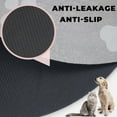 thumbnail image 5 of Dog Food Mat - Cat Dish Mat Dog Bowl Mat - No Stains Easy Clean Dog Mat for Food and Water - Absorbent Quick Dry Pet Mat, 11.8"x18.1" Beige, 5 of 6