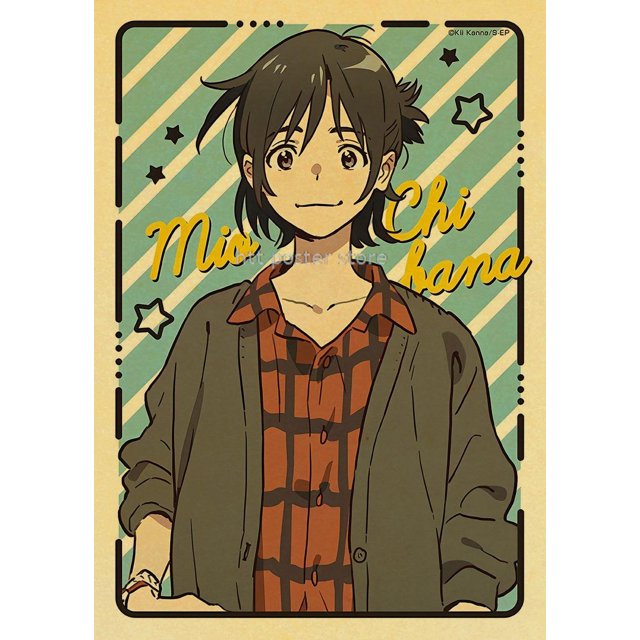 Umibe No Etranger póster de Anime, arte de pared, póster RETRO, pintura de papel kraft vintage, impresiones, imagen para habitación de niños, decoración del hogar, regalo