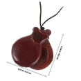 thumbnail image 2 of HINTRMENT 1 Pair Simple Design Wooden Castanets for Early Education Classrooms, 2 of 5