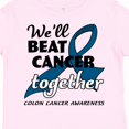 thumbnail image 4 of Inktastic We'll Beat Cancer Together- Colon Cancer Awareness Boys or Girls Toddler T-Shirt, 4 of 5