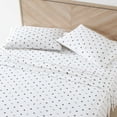 thumbnail image 2 of Eddie Bauer 213016 Ensemble de Draps en Percale de Coton pour Mouches de Pêche, Blanc, Jumeau, 2 of 5