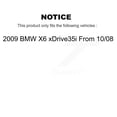 thumbnail image 2 of Transit Auto Rear Coated Disc Brake Rotors and Semi-Metallic Pads Kit for Car 2009 BMW X6 xDrive35i From 10 08 KGS-101407, 2 of 11